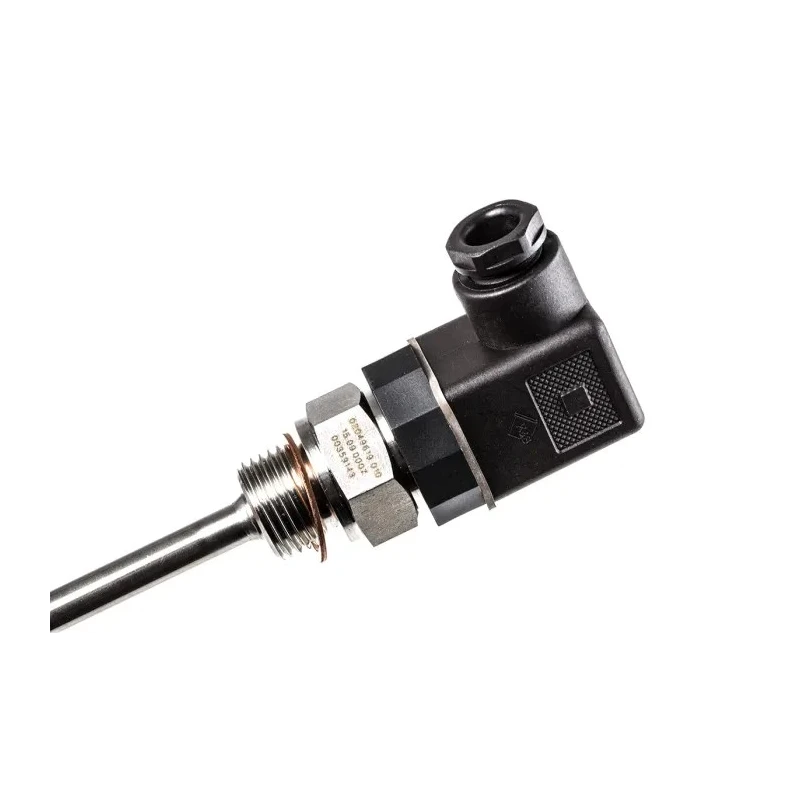 Jumo PT100 RTD Sensor Stainless Steel Probe 8 mm Diameter, 250 mm Length, 2 Wire, Class B Accuracy, Max 270 °C PT100