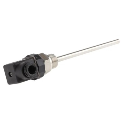 Jumo PT100 RTD Sensor 8 mm Dia, 150 mm Long, 2 Wire, Class B Accuracy, Stainless Steel Probe PT100