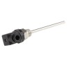 Jumo PT100 RTD Sensor 8 mm Dia, 150 mm Long, 2 Wire, Class B Accuracy, Stainless Steel Probe PT100