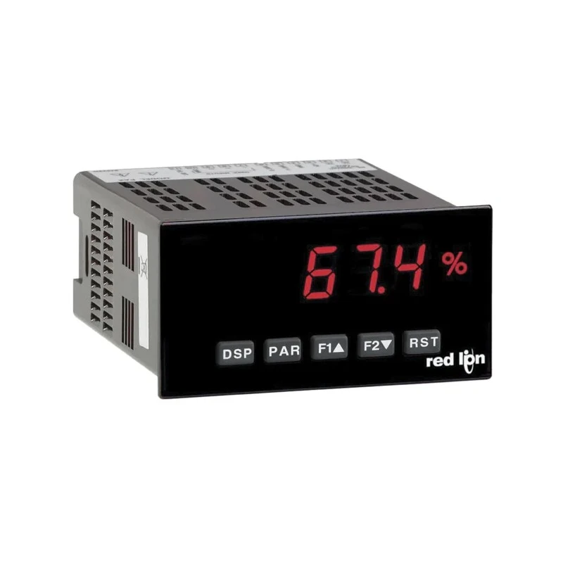 Red Lion Digital Panel Multifunction Meter Voltage Current Temperature 44.5 mm x 91.4 mm PAXT0010