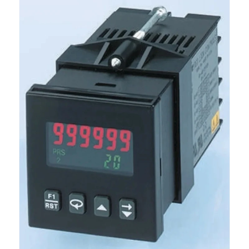 Red Lion 6 Digit Preset Counter with Manual Reset 7.62mm Digit Height C48CD112