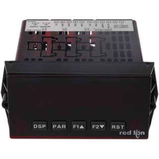 Red Lion LED Digital Panel Multifunction Meter for Current, Voltage, Temperature, Strain 96.5 mm x 49.5 mm PAXD0010