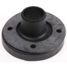 Werma Base Unit for Surface Mounting, 37mm Height, 70mm Diameter, Fibreglass-Reinforced PA Housing, Black 975.845.01