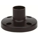 Werma Base Unit for Surface Mounting, 37mm Height, 70mm Diameter, Fibreglass-Reinforced PA Housing, Black 975.845.01