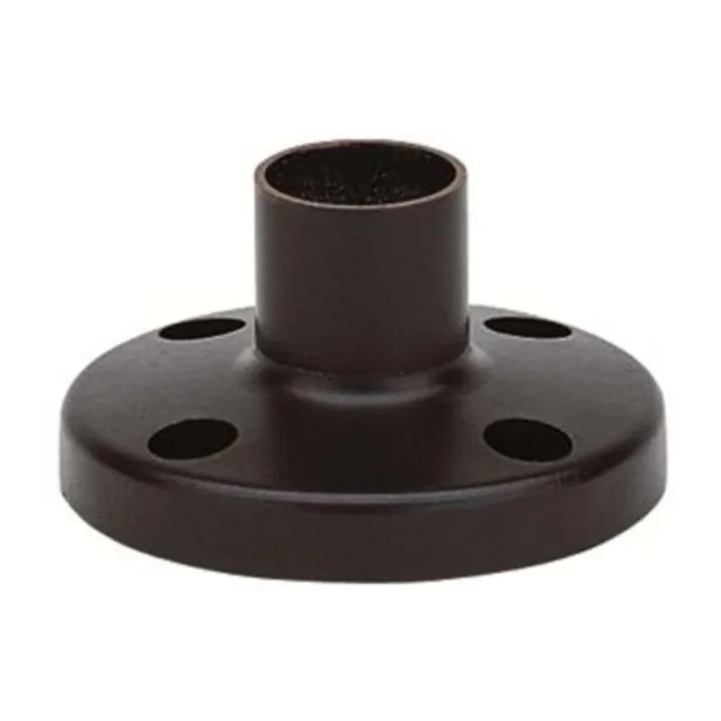 Werma Base Unit for Surface Mounting, 37mm Height, 70mm Diameter, Fibreglass-Reinforced PA Housing, Black 975.845.01
