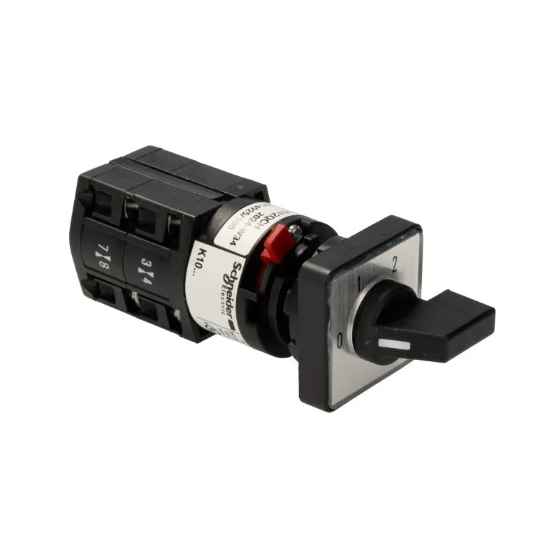 Schneider Electric Rotary Switch Cam Switch 3 Position 60° Handle Actuator 10 A K10D012QCH
