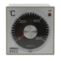 Omron On-Off Temperature Controller 4 Input 4 Output Relay 3A 100-240V AC Panel DIN Rail Mount E5C2-R20K 100-240VAC 0-600