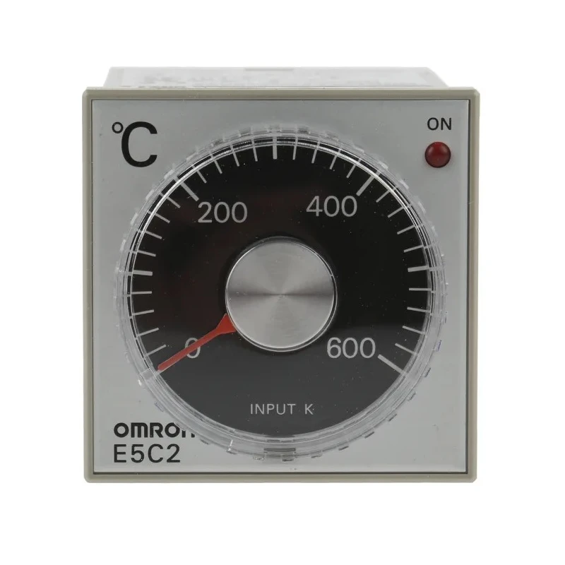 Omron On-Off Temperature Controller 4 Input 4 Output Relay 3A 100-240V AC Panel DIN Rail Mount E5C2-R20K 100-240VAC 0-600