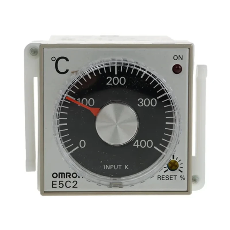 Omron On-Off Temperature Controller with Relay Output 1 Input K Type Thermocouple 100-240V AC E5C2-R40K 100-240VAC 0-400