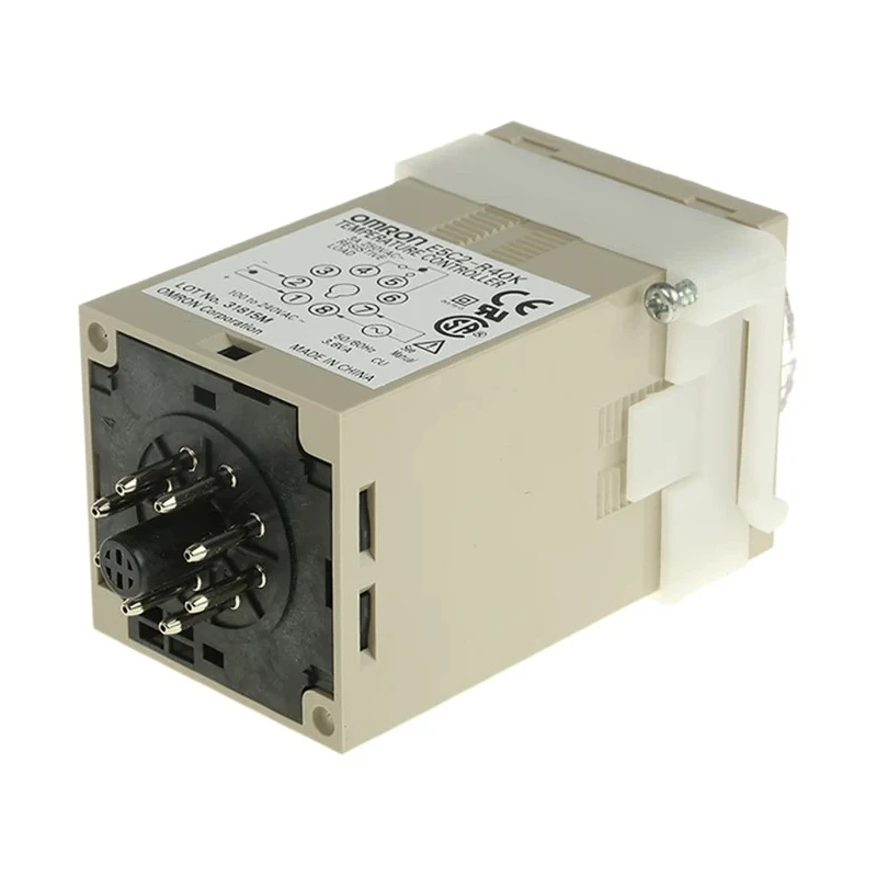 Omron On-Off Temperature Controller with Relay Output 1 Input K Type Thermocouple 100-240V AC E5C2-R40K 100-240VAC 0-400