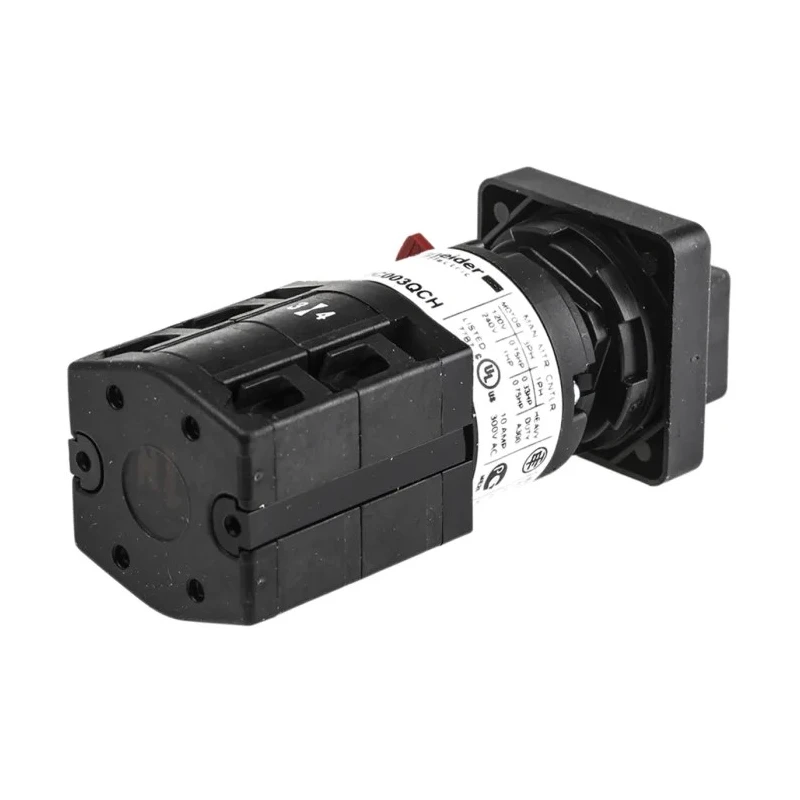 Schneider Electric 4 Position 60° Handle Actuator Rotary Cam Switch 10 A K10C003QCH