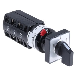 Schneider Electric Rotary Switch Cam Switch 3 Position 60° Handle Actuator 10A K10F003UCH