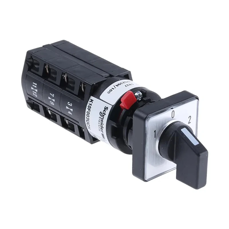 Schneider Electric Rotary Switch Cam Switch 3 Position 60° Handle Actuator 10A K10F003UCH
