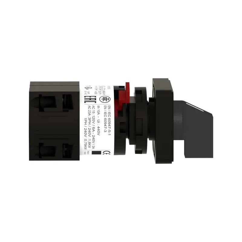 Schneider Electric Rotary Switch Cam Switch 3 Position 60° Handle Actuator 10A K10F003UCH