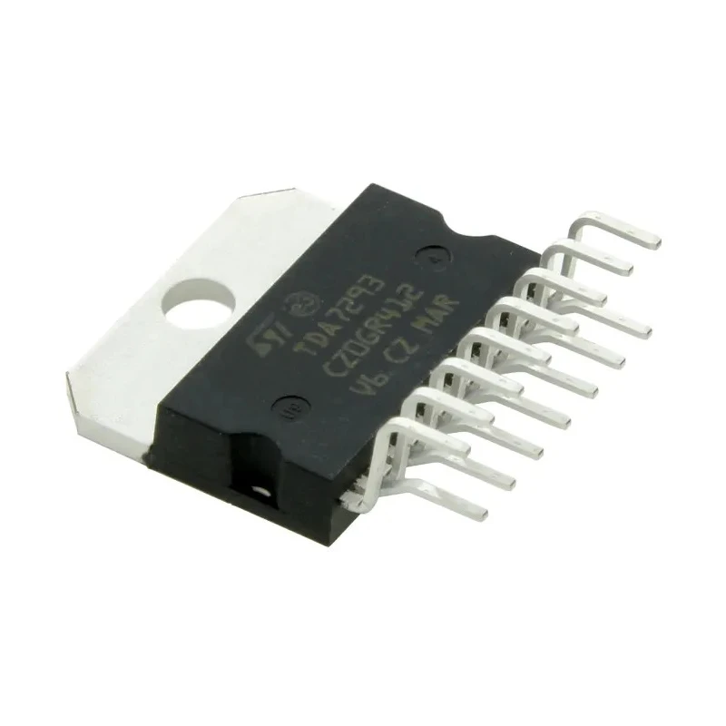 STMicroelectronics Audio Amplifier IC, 15-Pin Multiwatt Package, 100W Class A-B, Through Hole Mount TDA7293V