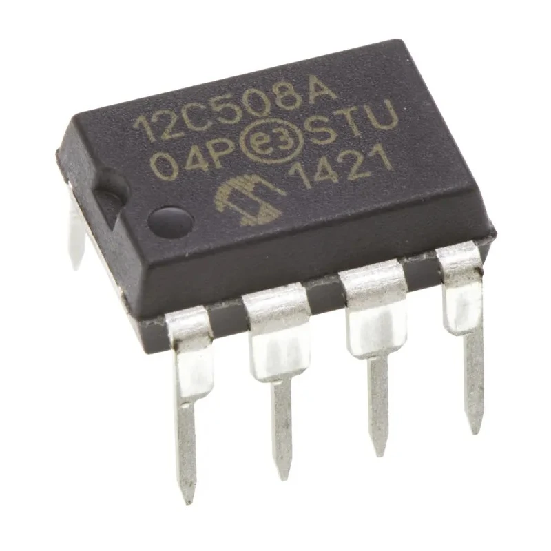 Microchip 8-bit PIC12C Microcontroller 4 MHz, 0.75kB EPROM, 8-Pin PDIP PIC12C508A-04/P