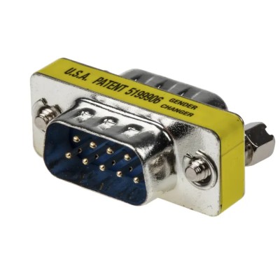 RS PRO D-Sub Adapter 9-Way Male to Male, Straight 31.2mm 218-239