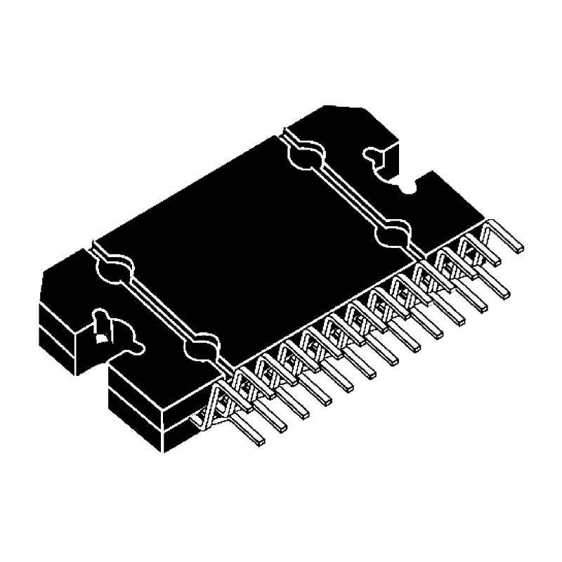 STMicroelectronics 4-Channel Bridge Audio Amplifier 30W FLEXIWATT Through Hole TDA7850