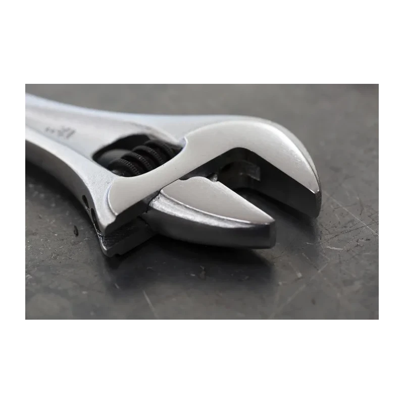 Facom 34 mm Jaw Capacity Adjustable Spanner, 306 mm Overall Length, Chrome Vanadium Steel, Metal Handle 113A.12C