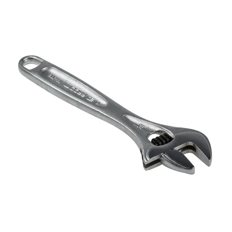 Facom Adjustable Spanner 30 mm Jaw Capacity, 255mm Overall Length, Chrome Vanadium Steel Metal Handle 113A.10C