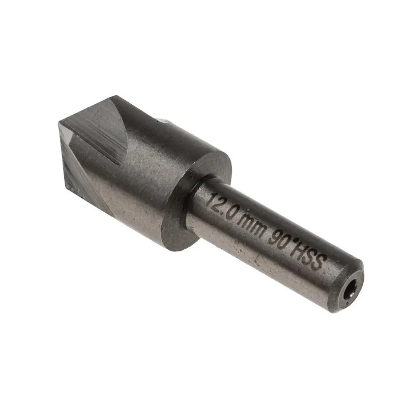 RS PRO High Speed Steel Countersink Drill Bit, 12 mm Head Diameter, 5 Flutes, 90° Angle, 1 Piece 218-595
