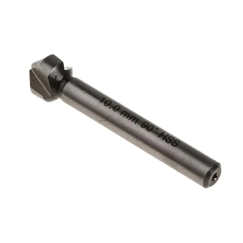 RS PRO HSS Drill Bit 10 mm Head Diameter 3 Flutes 90° Countersink Angle 218-668
