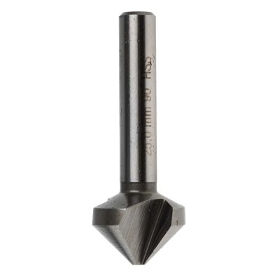 RS PRO HSS Countersink Drill Bit 25 mm Head Diameter 3 Flutes 90° Angle Model 218-624