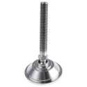 Nu-Tech Engineering Stainless Steel Adjustable Foot M12 Thread Size 55 mm Base Diameter 1500 kg Static Load Capacity A080/014