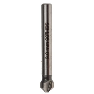 RS PRO High Speed Steel (HSS) Drill Bit, 8 mm Head Diameter, 3 Flutes, 90° Countersink Angle, Single Piece 218-674