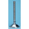 Nu-Tech Engineering Adjustable Foot Stainless Steel M24 Thread Size 100 mm Base Diameter 4000 kg Static Load A080/012