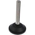 Nu-Tech Engineering M12 55 mm Diameter Adjustable Foot Nickel Plated Steel 600 kg Static Load Capacity 10 ° Tilt A090/020