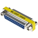 RS PRO 25-Way D-Sub Female to Female Adapter Straight Orientation 53.46mm 218-201