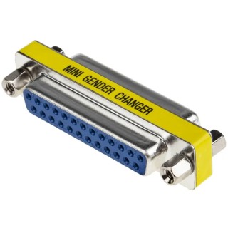 RS PRO 25-Way D-Sub Female to Female Adapter Straight Orientation 53.46mm 218-201