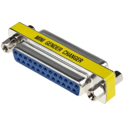 RS PRO 25-Way D-Sub Female to Female Adapter Straight Orientation 53.46mm 218-201