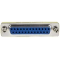 RS PRO 25-Way D-Sub Female to Female Adapter Straight Orientation 53.46mm 218-201