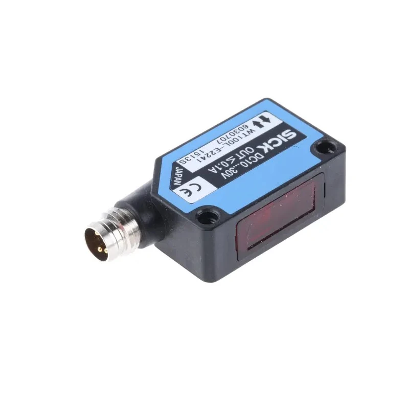 SICK Diffuse Photoelectric Sensor, Block Sensor, 450 mm Range, NPN Output, IP65 Protection WT100L-E2241