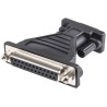 RS PRO D-Sub Adapter 9-Way Male to 25-Way Female Through Hole Straight Connector 218-289