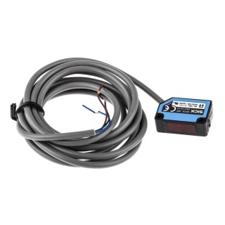 SICK Retroreflective Photoelectric Sensor, Block Sensor, 0.08 to 12 m Detection Range, PNP Output, IP65 WL100L-F1131