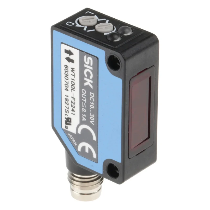 SICK Diffuse Photoelectric Sensor Block Sensor 450 mm PNP Output IP65 WT100L-F2241