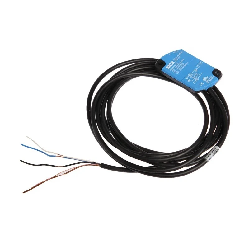 SICK Block Capacitive Proximity Sensor CQ 10 mm PNP 200mA 30 V dc Non-Flush Pre-Cabled CQ28-10NPP-KW1