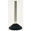 Nu-Tech Engineering Stainless Steel Adjustable Foot M24 Thread Size 150 mm Length 100 mm Base Diameter 2000 kg A095/007