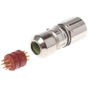 Lapp Industrial Circular Connector M23 Cable Plug 9 Contacts 7A IP68 Gold Plated Copper 150V EPIC CIRCON 44420037 + 73002744