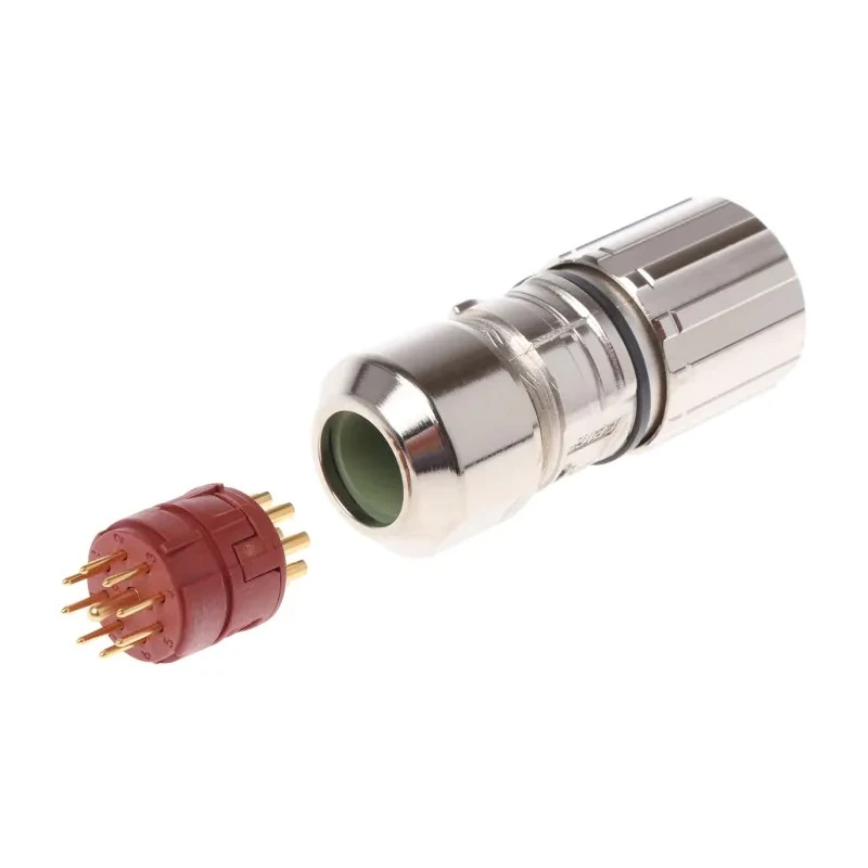 Lapp Industrial Circular Connector M23 Cable Plug 9 Contacts 7A IP68 Gold Plated Copper 150V EPIC CIRCON 44420037 + 73002744