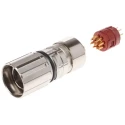 Lapp Industrial Circular Connector M23 Cable Plug 9 Contacts 7A IP68 Gold Plated Copper 150V EPIC CIRCON 44420037 + 73002744