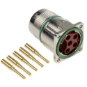 Lapp Circular Connector, 6 Contacts, Panel Mount, M23 Size, Plug Male IP68 Protection, 25A Current, 630V Voltage 76003000