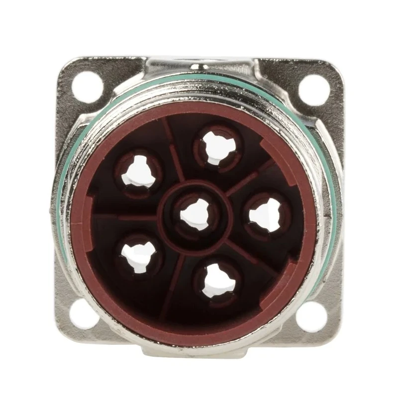 Lapp Circular Connector, 6 Contacts, Panel Mount, M23 Size, Plug Male IP68 Protection, 25A Current, 630V Voltage 76003000