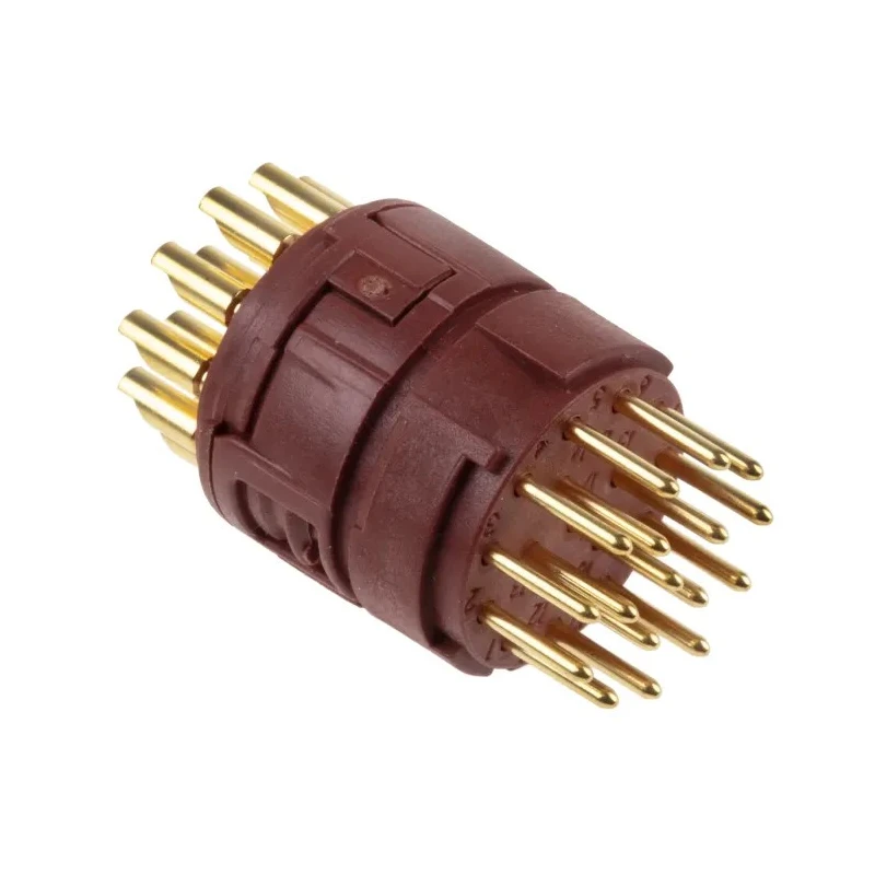 Lapp Circular Connector Signal M23 Series, 17 Contacts, Cable Mount, Male Plug, Nickel Plated Zinc 44420040 + 73028500