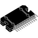 STMicroelectronics 4-Channel Bridge Audio Amplifier 30W Class A-B, 25-Pin FLEXIWATT TDA7850