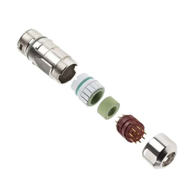 Lapp Circular Connector, 12 Contacts, Cable Mount, M23 Plug Male, 7A, 100V, IP68, SIGNAL M23 Series 44420040 + 73002720