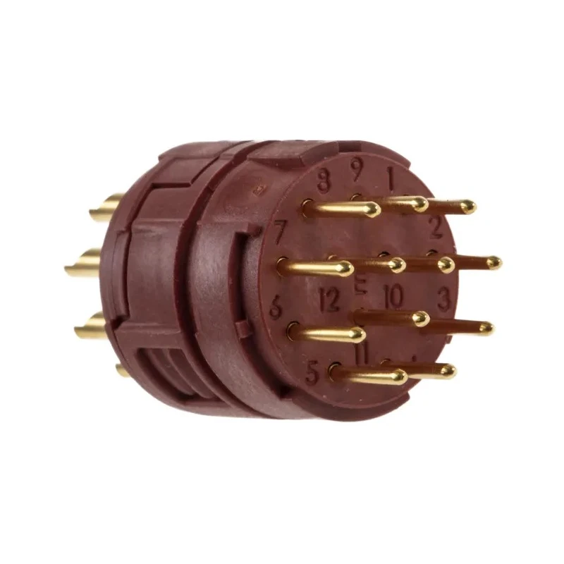 Lapp Circular Connector, 12 Contacts, Cable Mount, M23 Plug Male, 7A, 100V, IP68, SIGNAL M23 Series 44420040 + 73002720